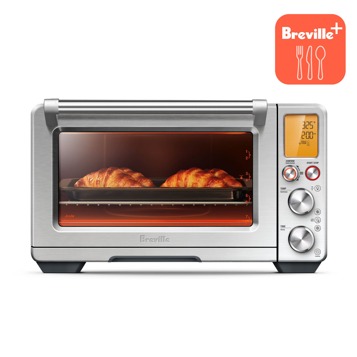 Breville - the Joule Oven Air Fryer Pro - Brushed Stainless Steel