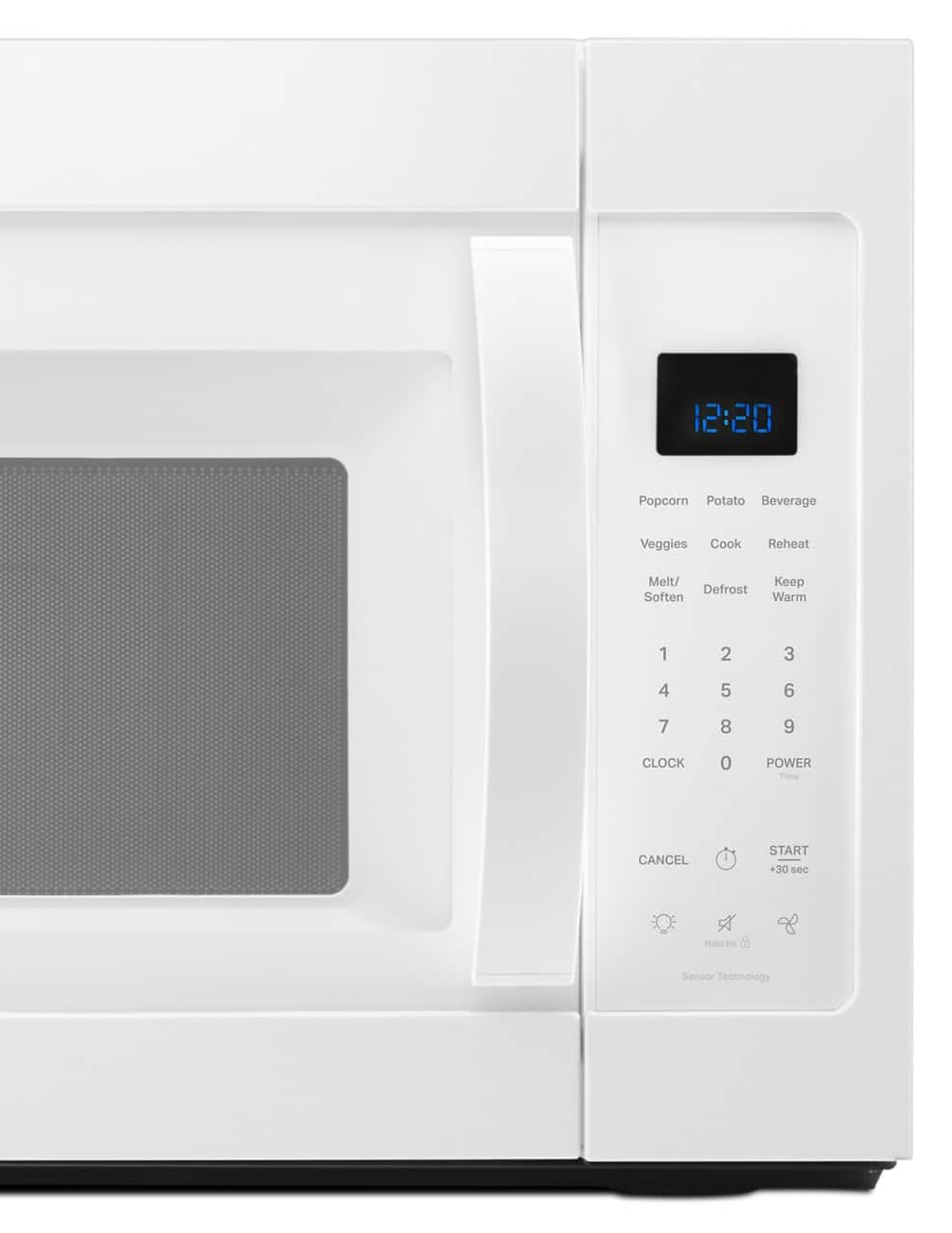 Whirlpool - 1.9 Cu Ft. Over-the-Range Microwave with Sensor Cooking Technology - White