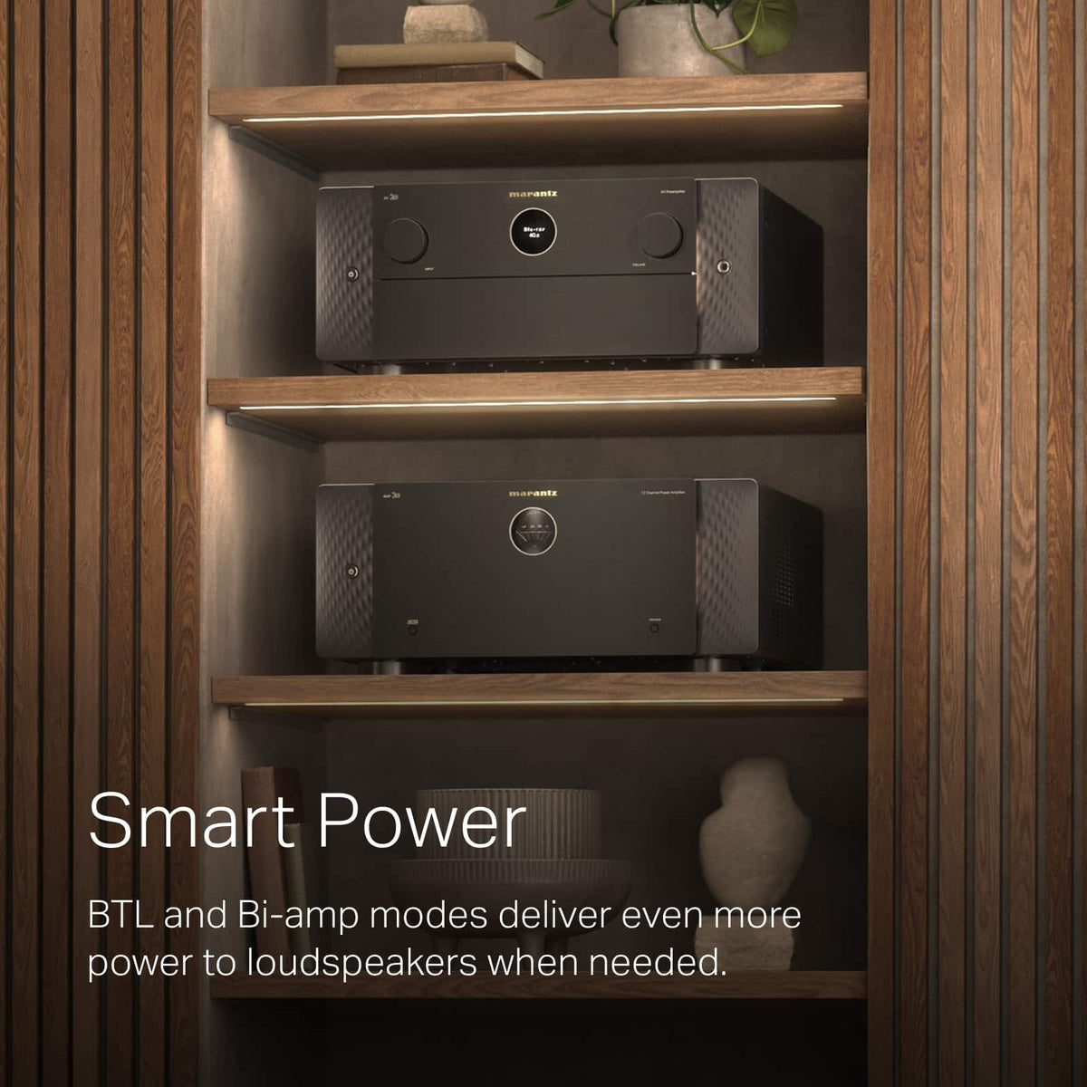 Marantz - AMP 20 200W 12-CH. Power Amplifier - Black