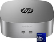 HP - OmniDesk Mini PC with Quad Display Support - Intel Core Ultra 7 356H - 16GB Memory - 512GB SSD - Smoke Silver