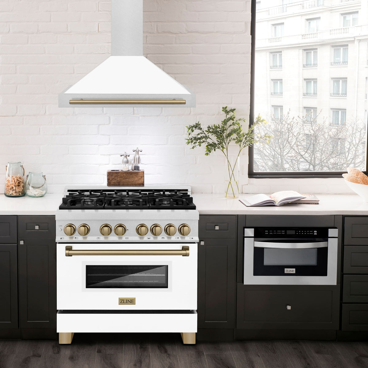 ZLINE Autograph Edition - 36 inches - Externally Vented - Wall Range Hood - Stainless Steel
