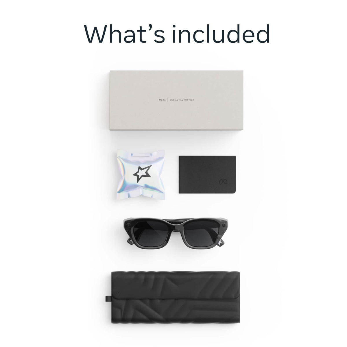 Meta - Glasses, Capri Lisa Edition, Smart Frame, AI Glasses - Grey Lenses - Eclipse