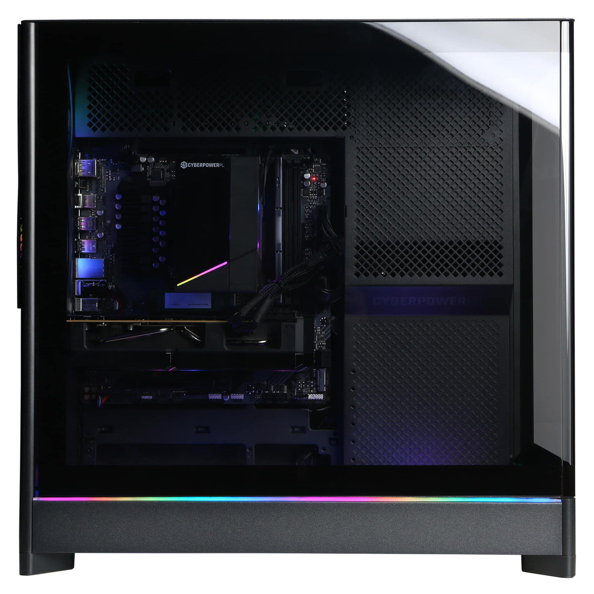 CyberPowerPC - Gaming Desktop - AMD Ryzen 7 8700F - NVIDIA GeForce RTX 5060 8GB - 16GB DDR5 - 1TB PCIe 4.0 SSD Storage - Black