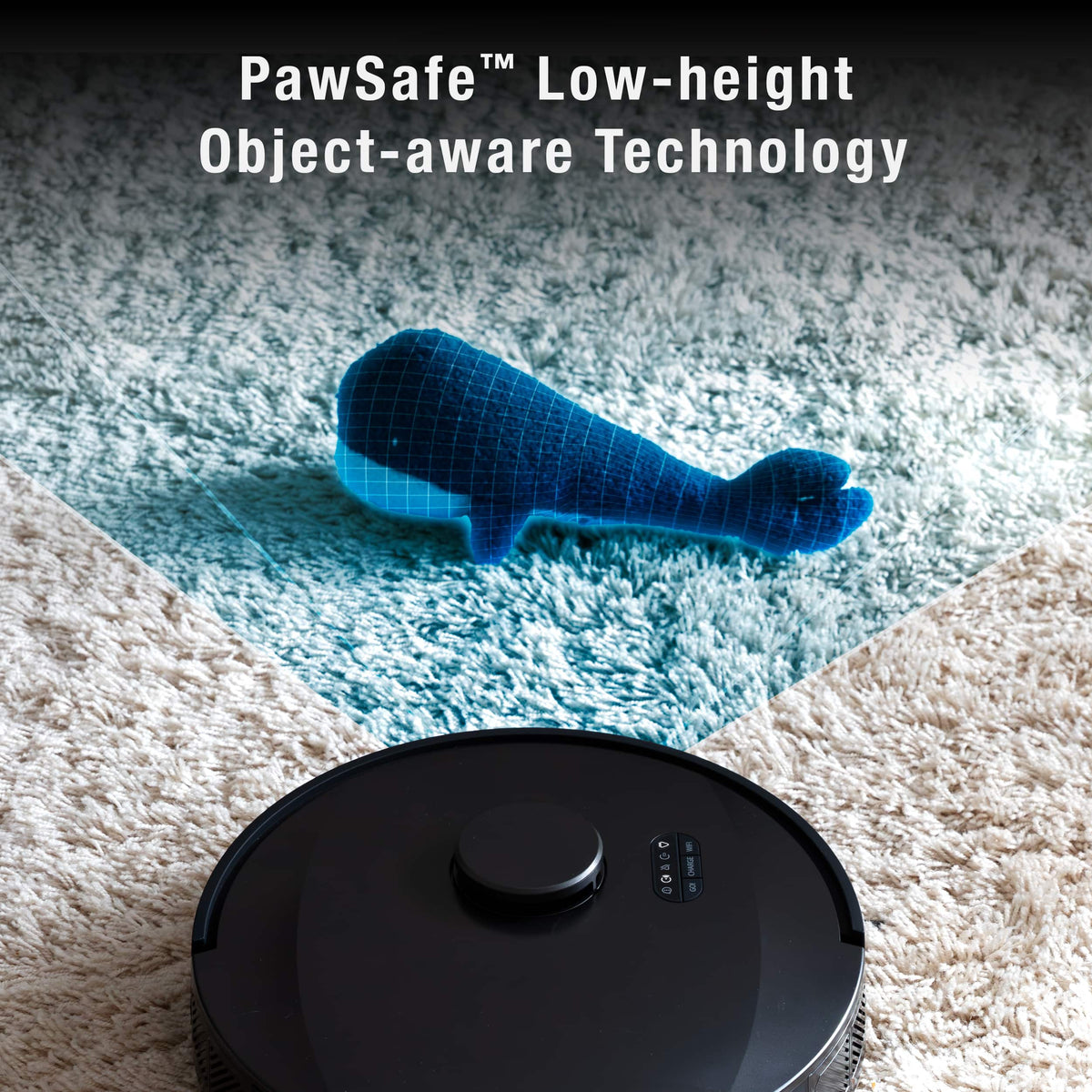 bObsweep - UltraVision Pet Self-Empty Robot Vacuum & Mop, 1.5 Gal 180-Day Dock, App & Voice Control, US Engineered - Gunmetal Stainless Steel