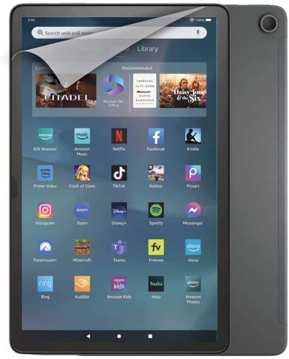 Anti-Glare Screen Protector (2 Pack), for Amazon Fire Max 11 (2023 Release) - Clear