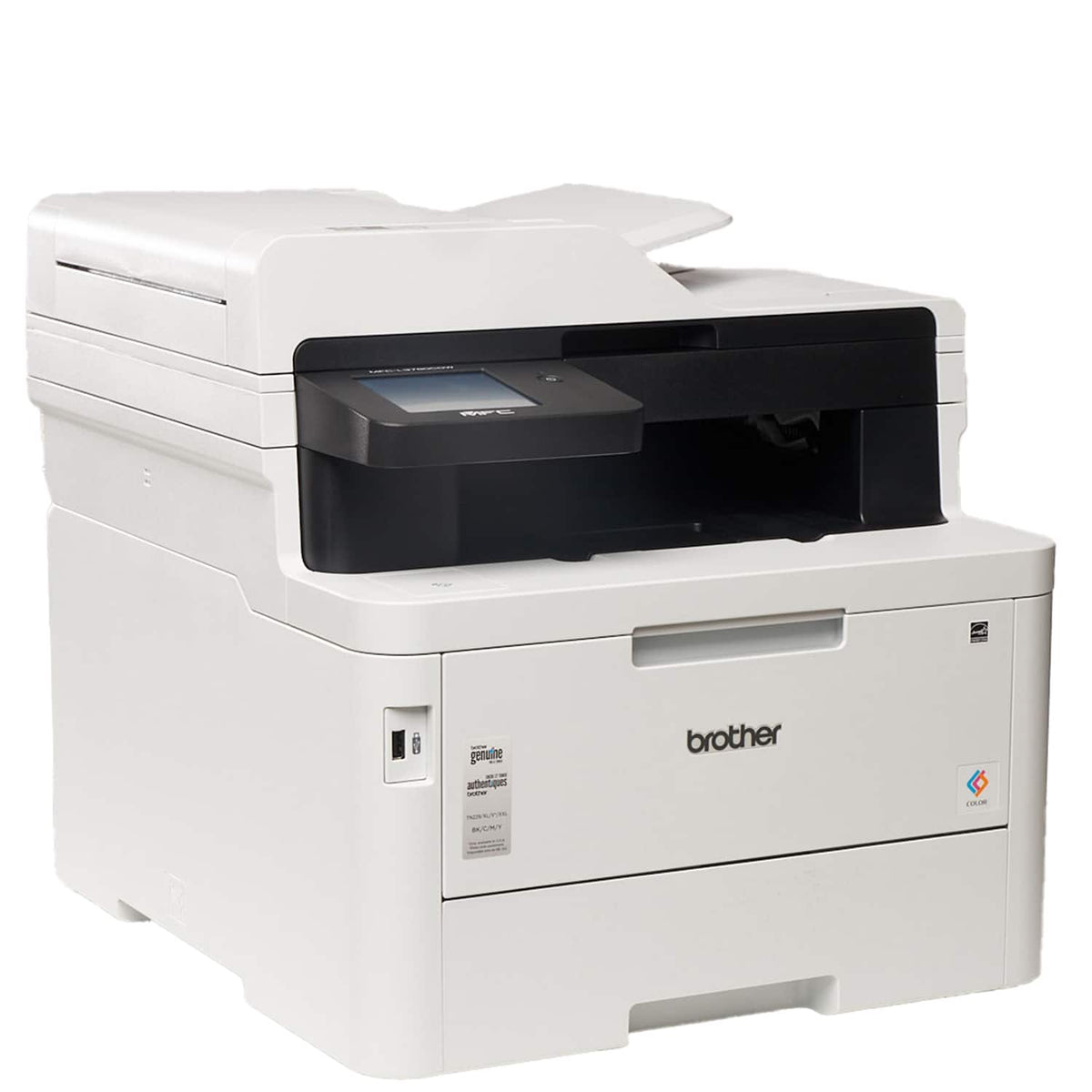 Brother - MFC-L3780CDW Wireless Digital Color All-in-One Printer with Laser Quality Output, Great for Business - White