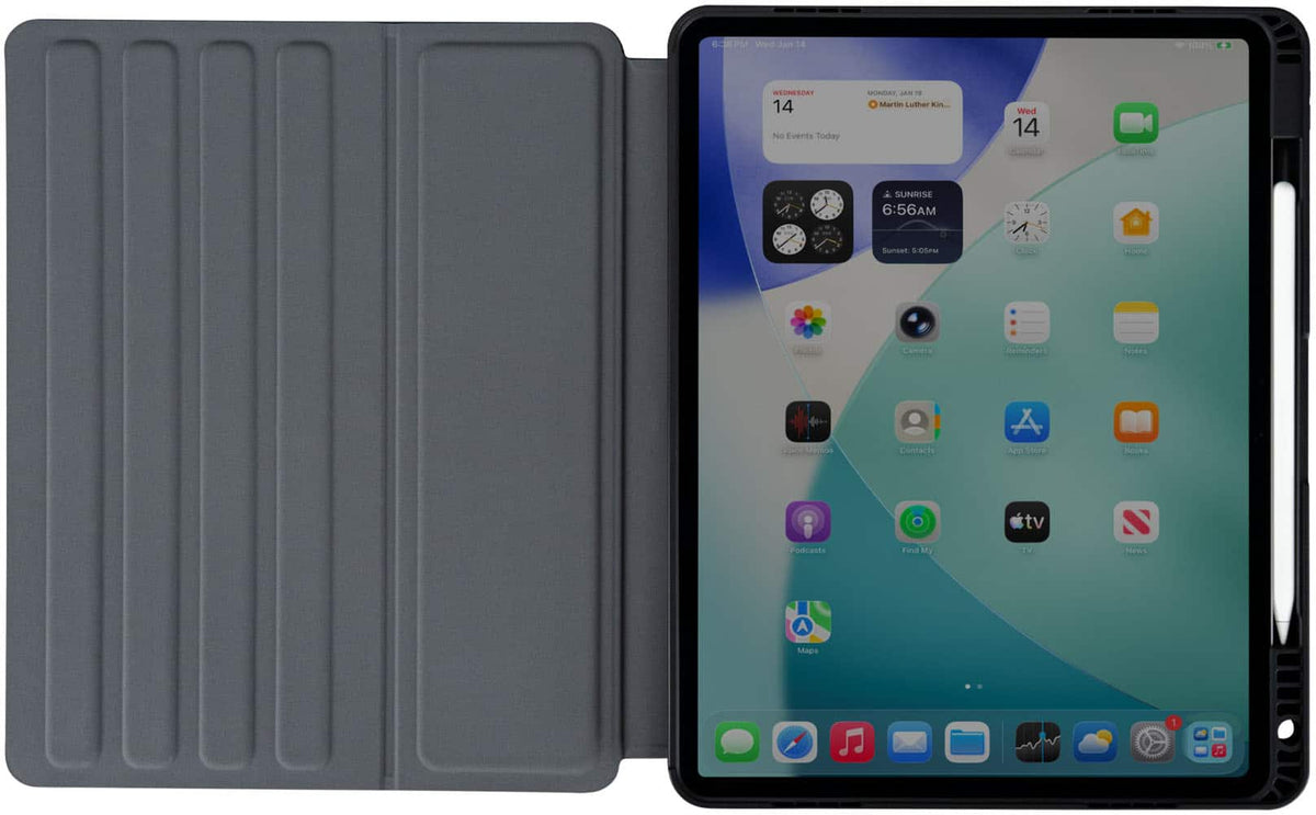 Targus - Click-In Rotating Case for for iPad Air 13"(M4/M3/M2) and iPad Pro 12.9"(6th, 5th, 4th, 3rd gen.) - Black