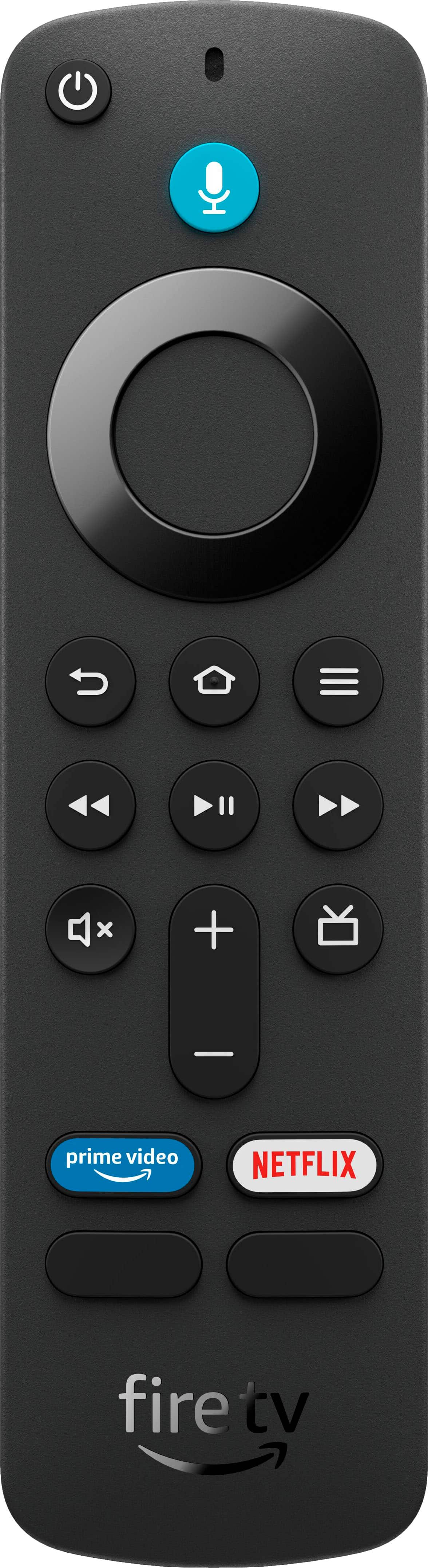 Amazon - Alexa Voice Remote (REMOTE ONLY - requires compatible Fire TV or Fire TV Stick) - Black