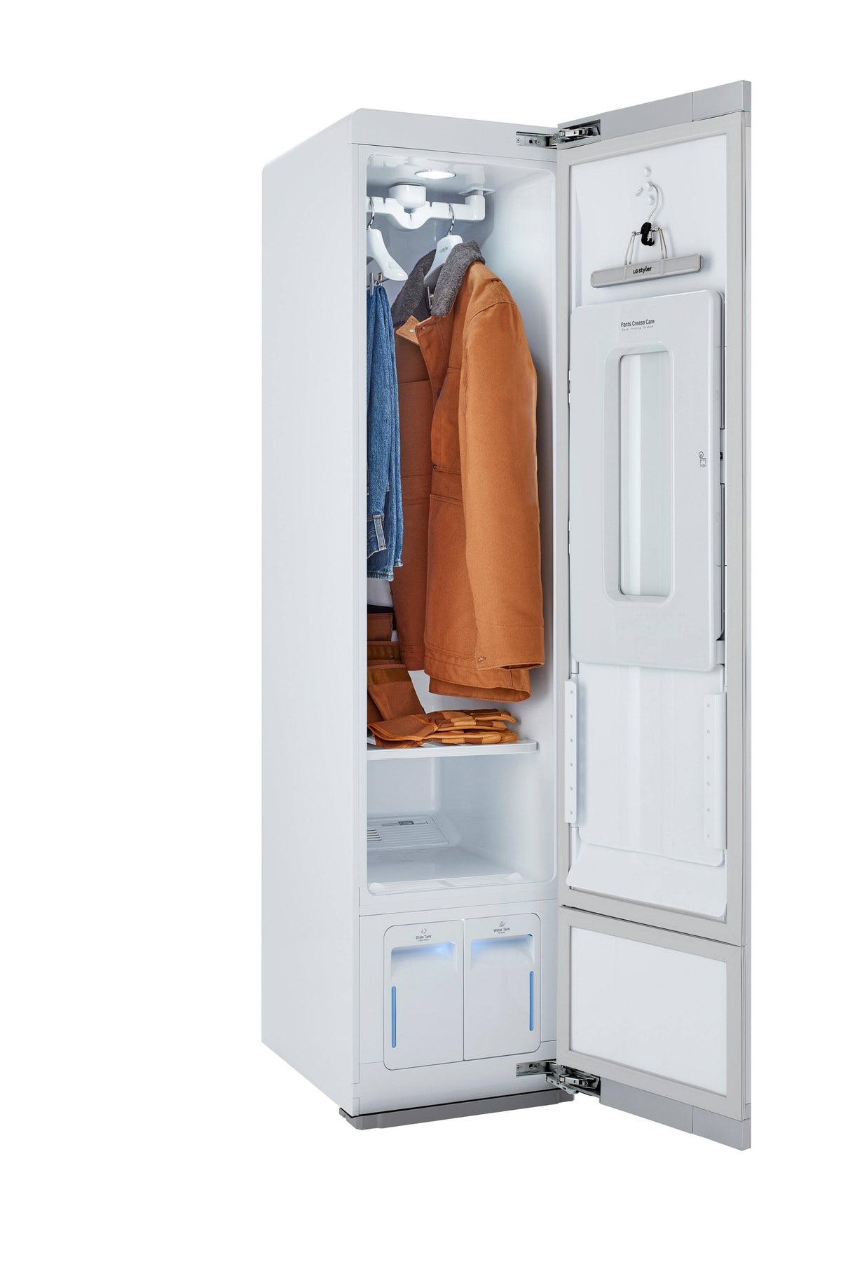 LG - Styler 18-in Wide Smart Steam Clothing Care System - White