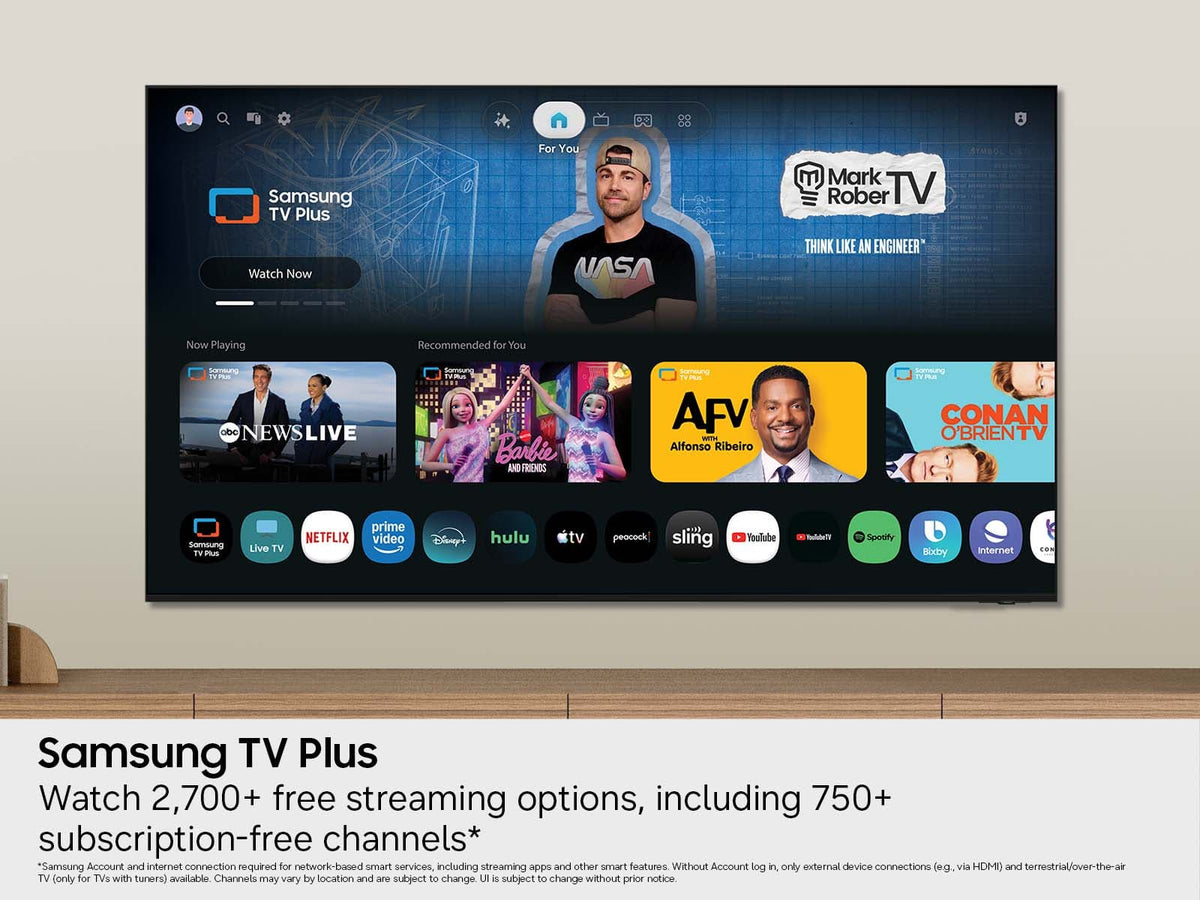Samsung - 77" Class S85H OLED 4K UHD SmartVision AI Smart Tizen TV (2026)