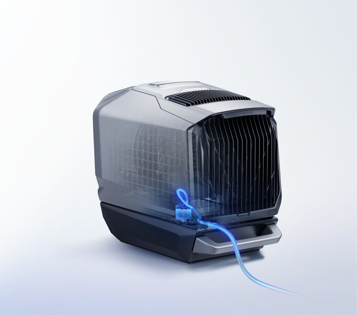 EcoFlow - Wave 3 - 180 Sq. Ft. Portable Air Conditioner - Gray