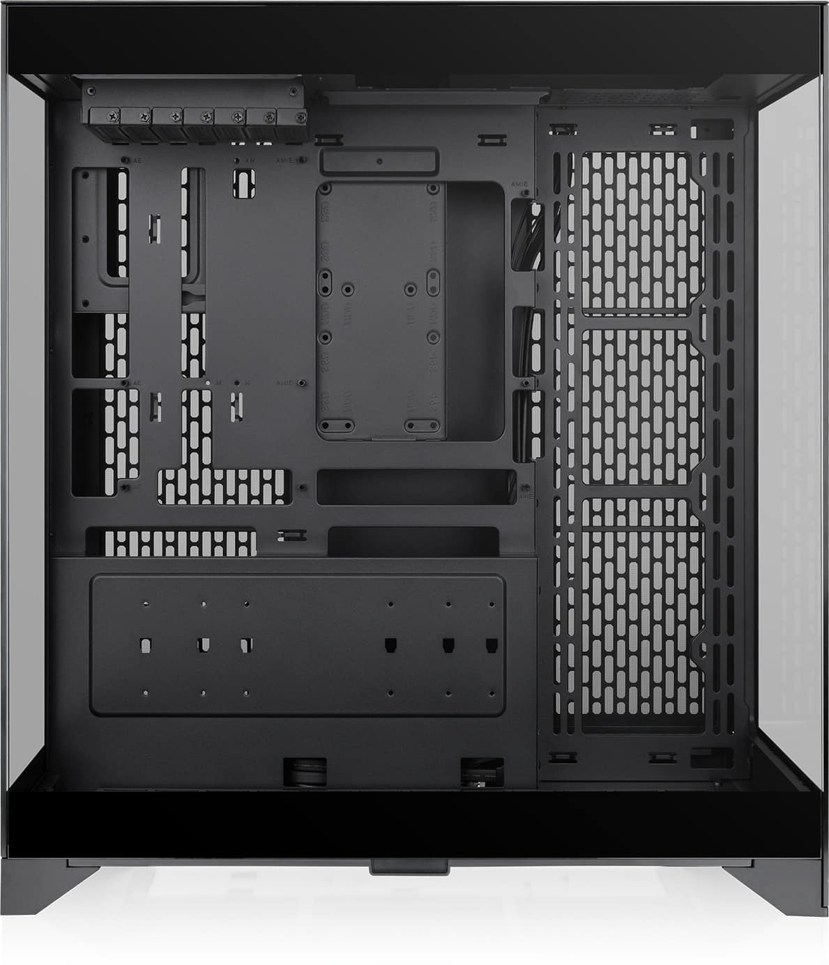 Thermaltake - CTE E550 TG Mid Tower ATX PC Case - Black