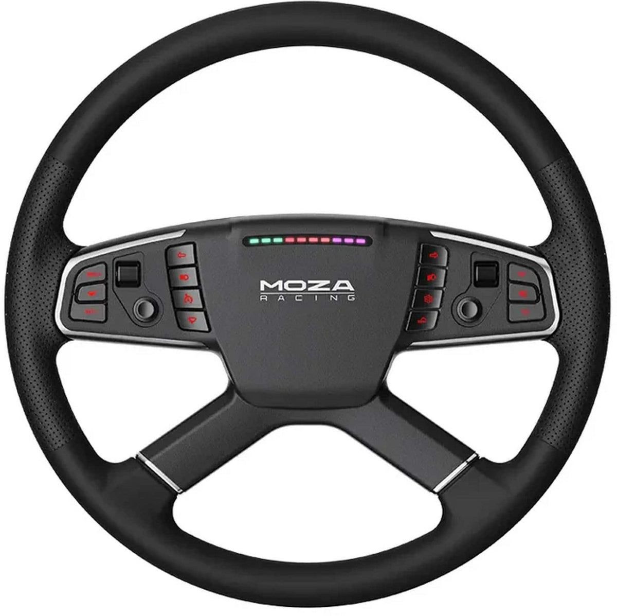 Moza Racing - R5 Pro Truck Bundle for Windows (Pedals, Wheelbase, Steering Wheel & Clamp) - Black