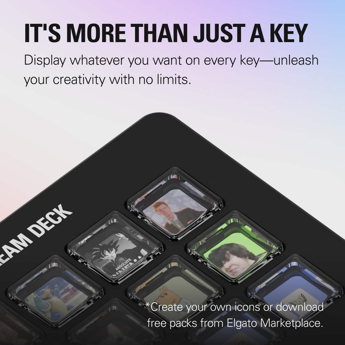 Elgato - Stream Deck Scissor Keys - Black