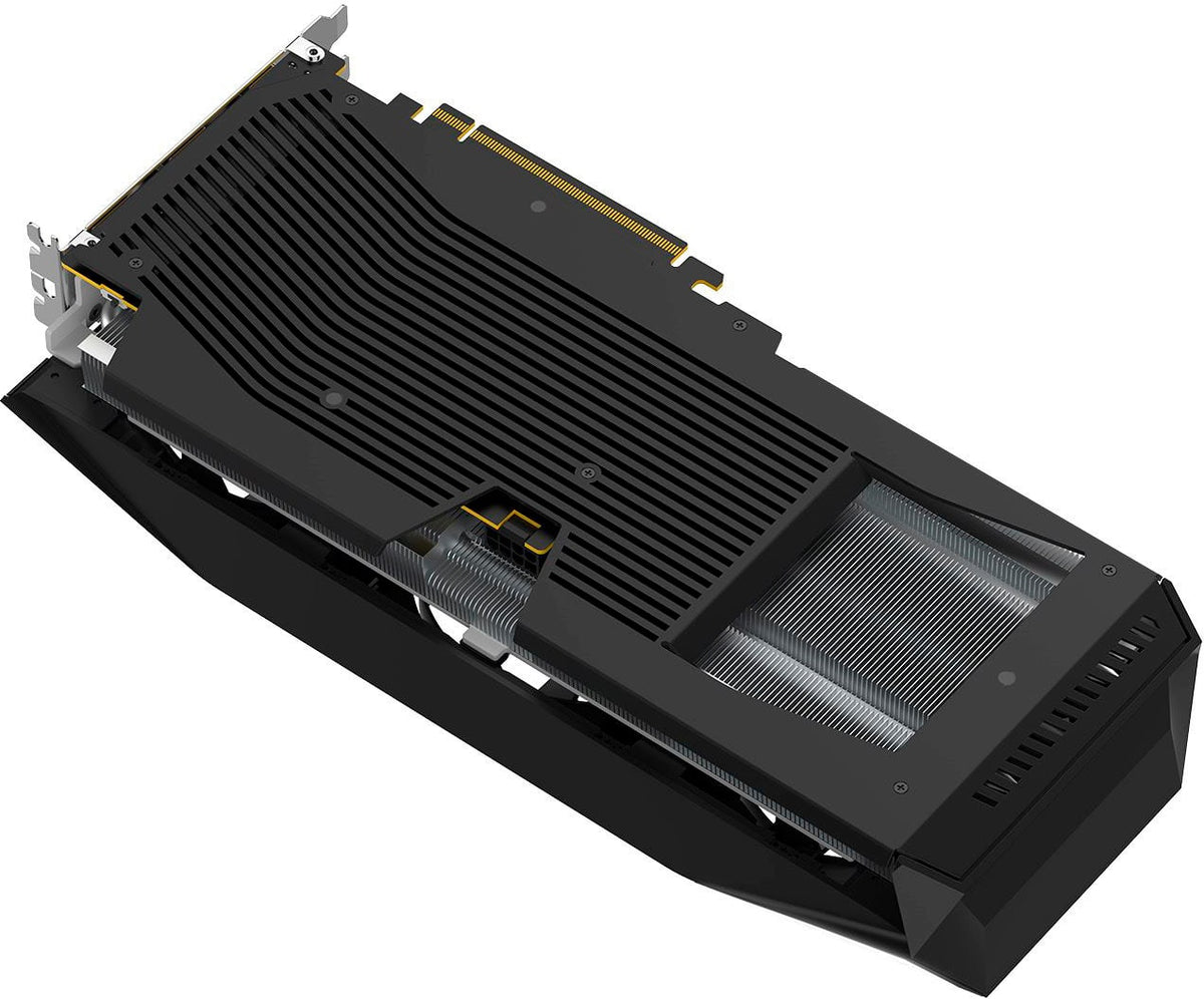 XFX - Mercury AMD Radeon RX 9060XT OC Gaming Edition 16GB GDDR6 PCI Express 5.0 Gaming Graphics Card - Black