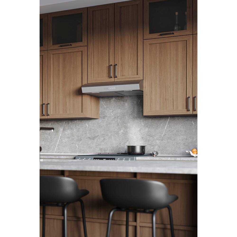 Broan - 30 inches - Convertible - Under cabinet Range Hood - Stainless Steel