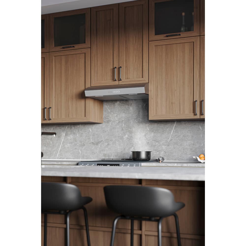 Broan - 36 inches - Convertible - Under cabinet Range Hood - Stainless Steel