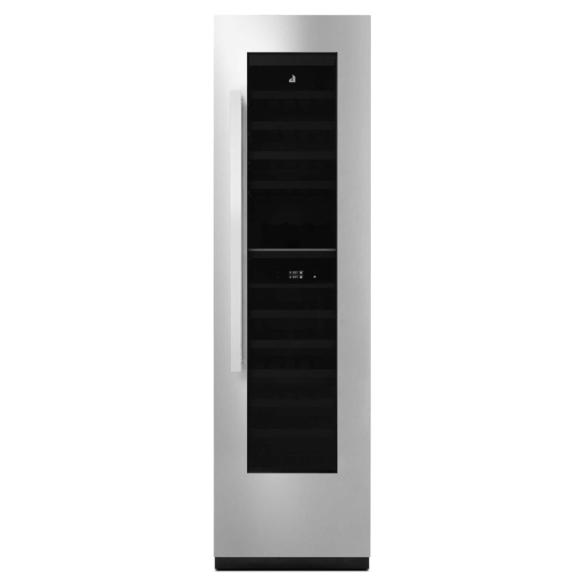 JennAir - 63-Bottle Right Swing Built-In Wine Column Refrigerator - Custom Panel Ready