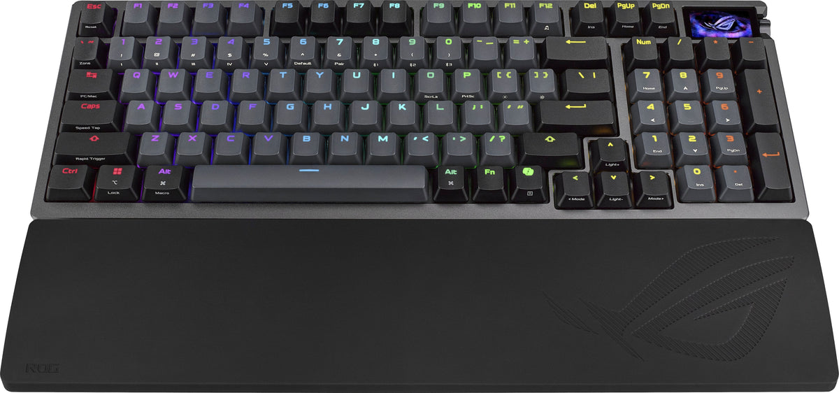 ASUS - ROG Azoth 96% Wireless Magnetic Hall Effect RGB Gaming Keyboard with Hot-Swappable ROG HFX V2 Switches - Black