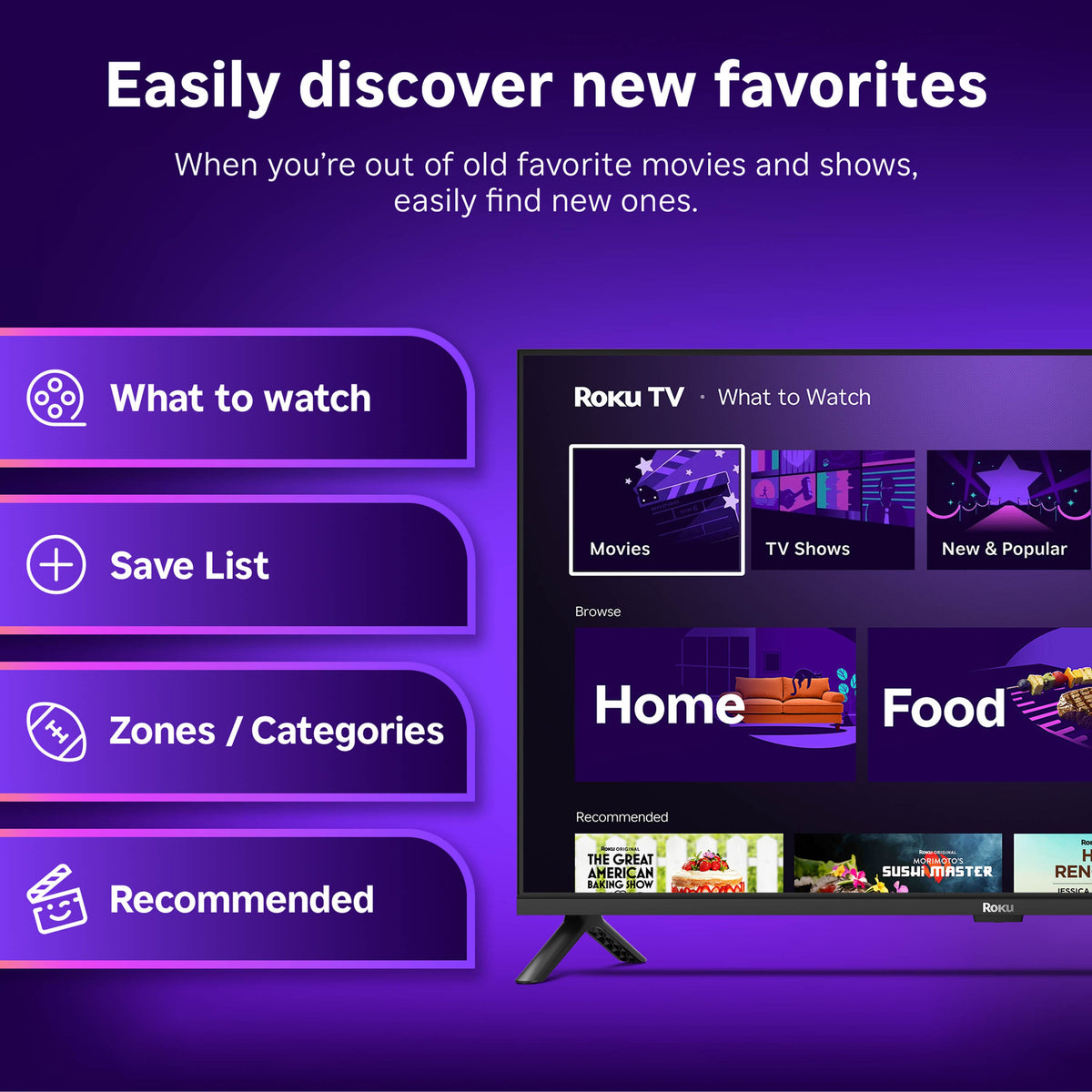 Roku - 32" Class Select Series HD (720p) LED Smart RokuTV (2026)