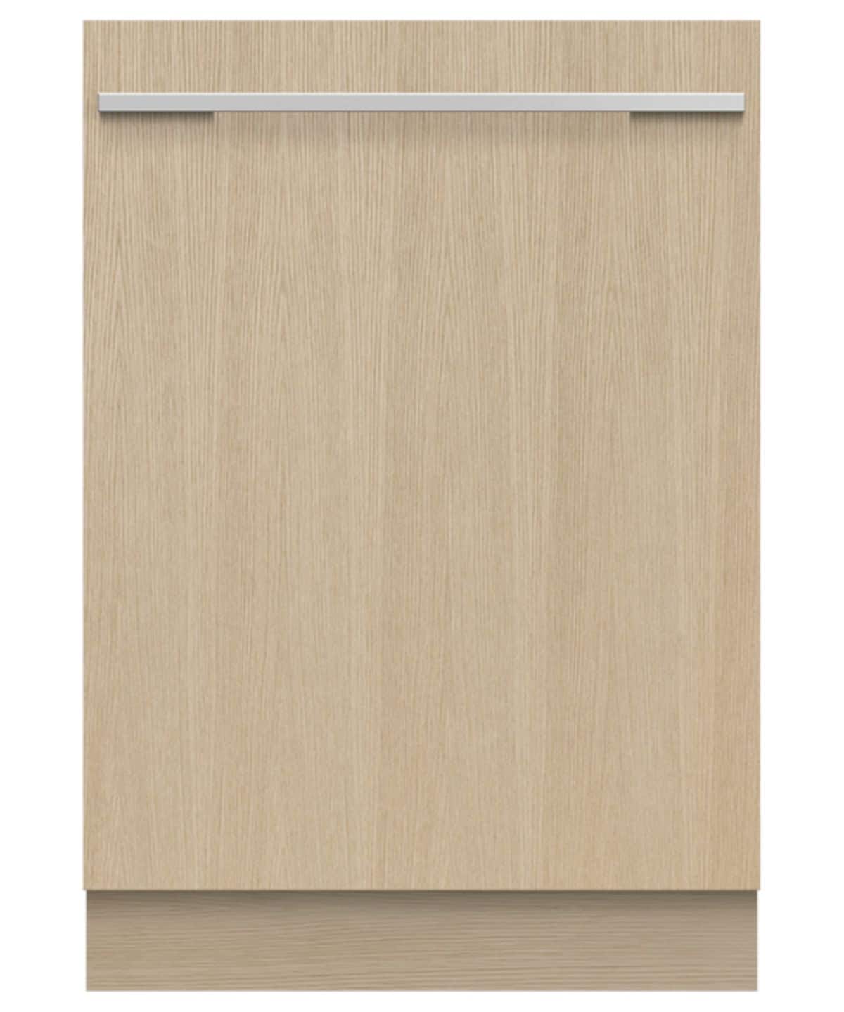 Fisher & Paykel - Built-in Smart Dishwasher with Top Controls Panel Ready, 7 Wash Cycles, 15 Place Settings, 44 dba 3 Racks - Custom Panel Ready