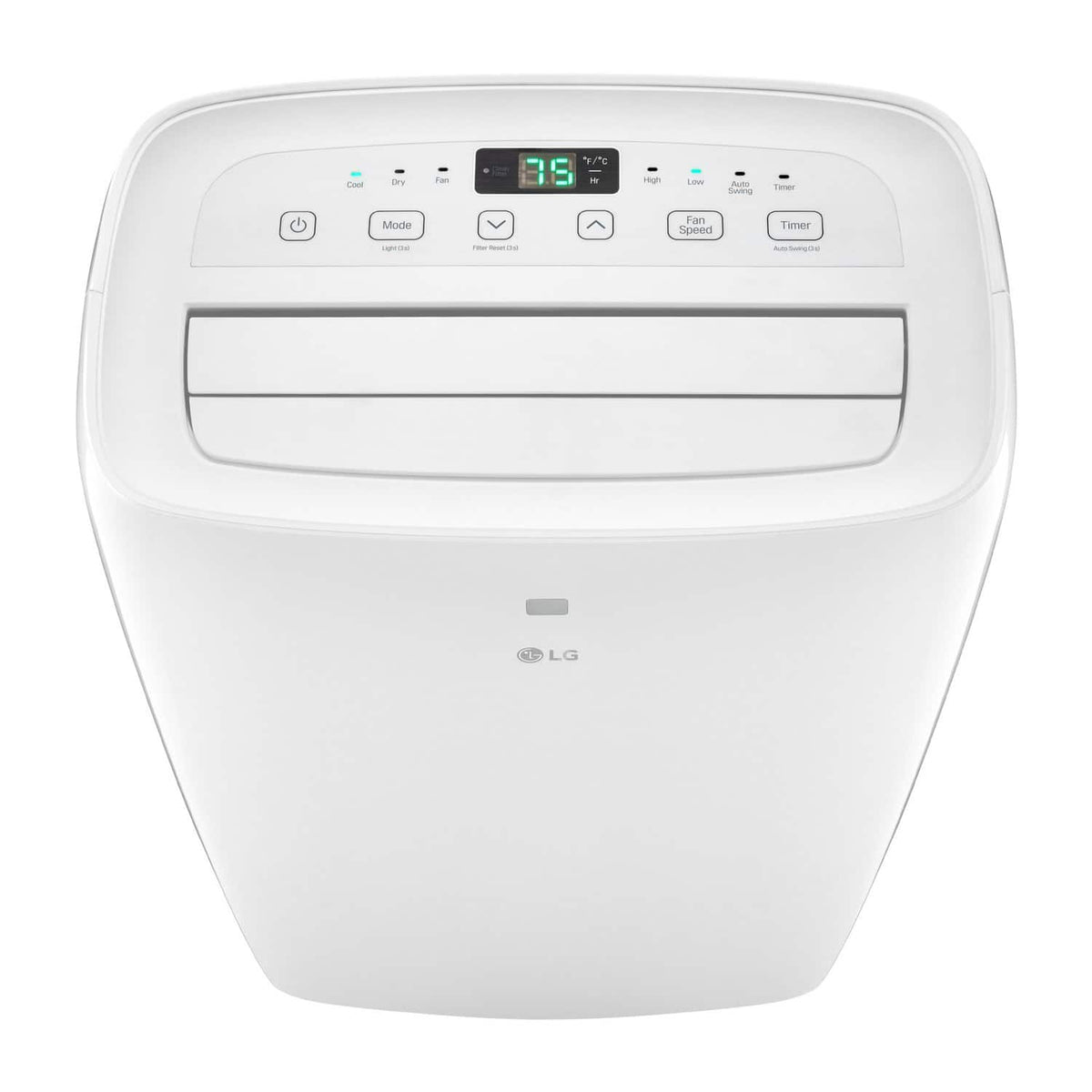 LG - 250 Sq. Ft. 6,000 BTU DOE Portable Air Conditioner - White