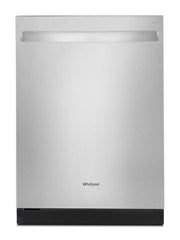 Whirlpool - 24 inch Quiet Dishwasher with 3rd Rack - Stainless Steel