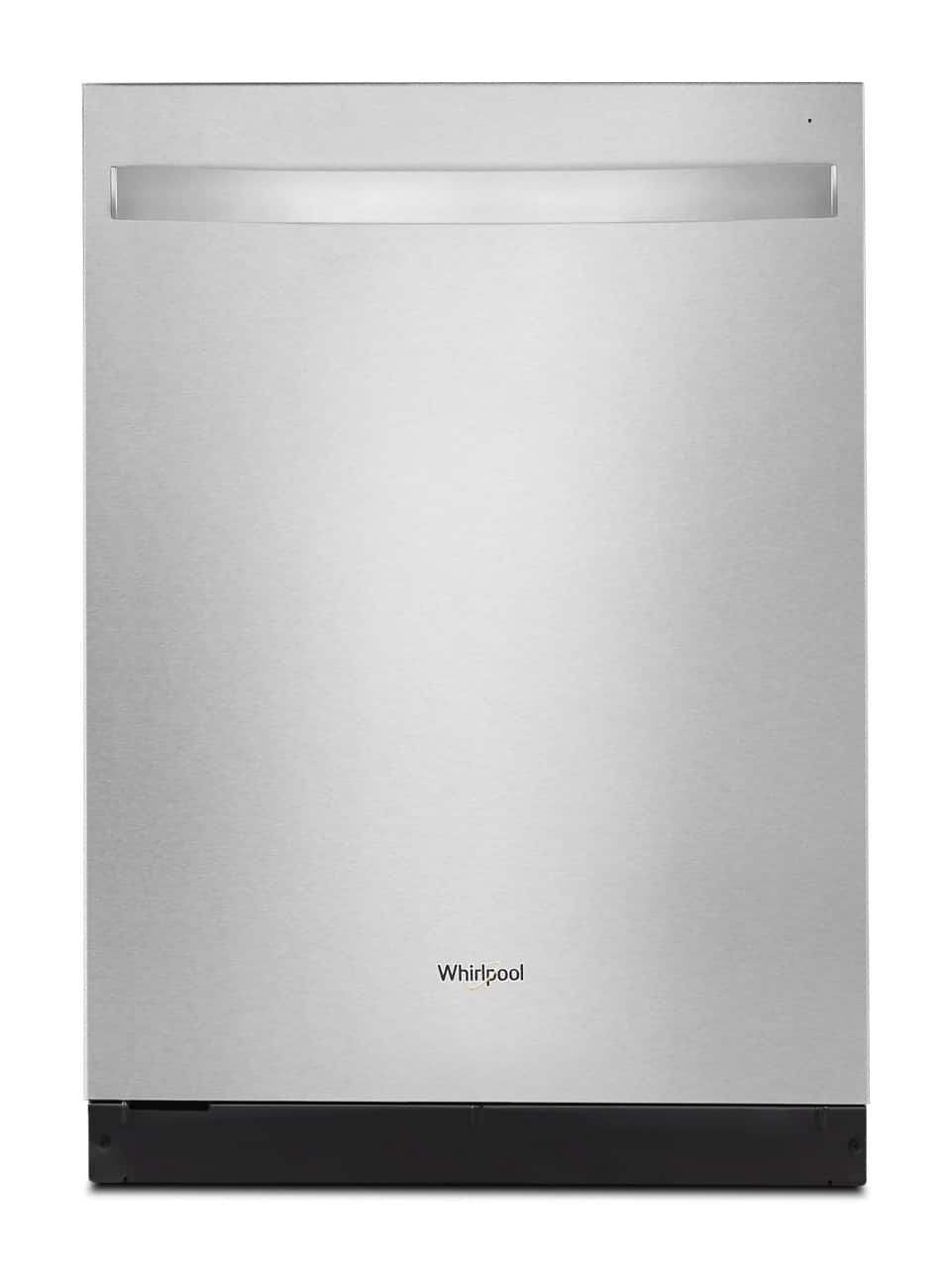 Whirlpool - 24 inch Quiet Dishwasher with 3rd Rack - Stainless Steel