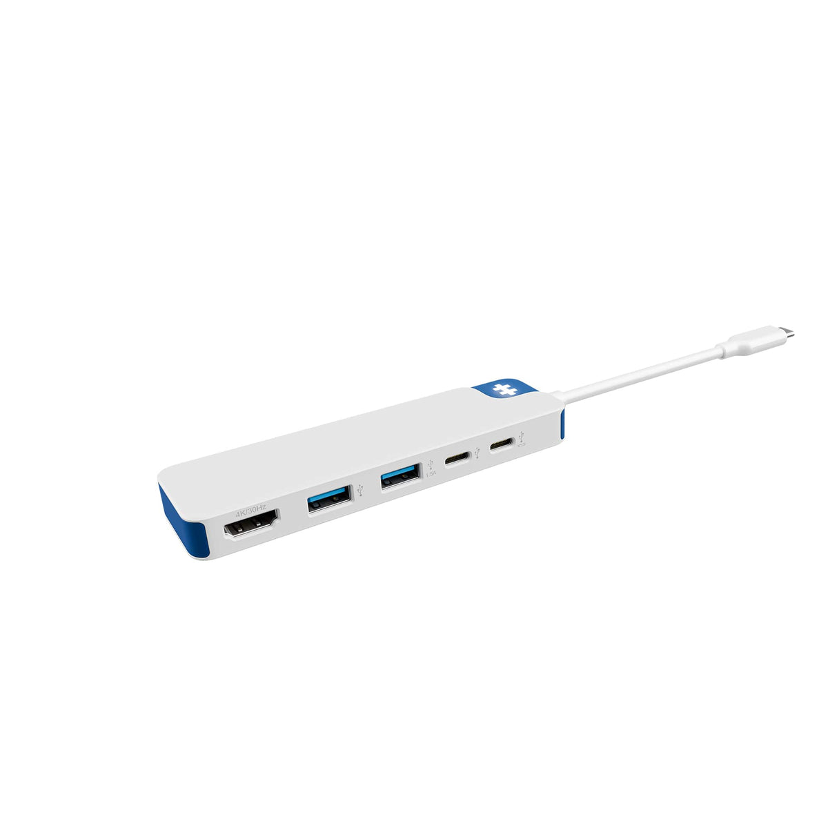 Hyper - HyperDrive Flex 5 Port USB-C Hub - Blue