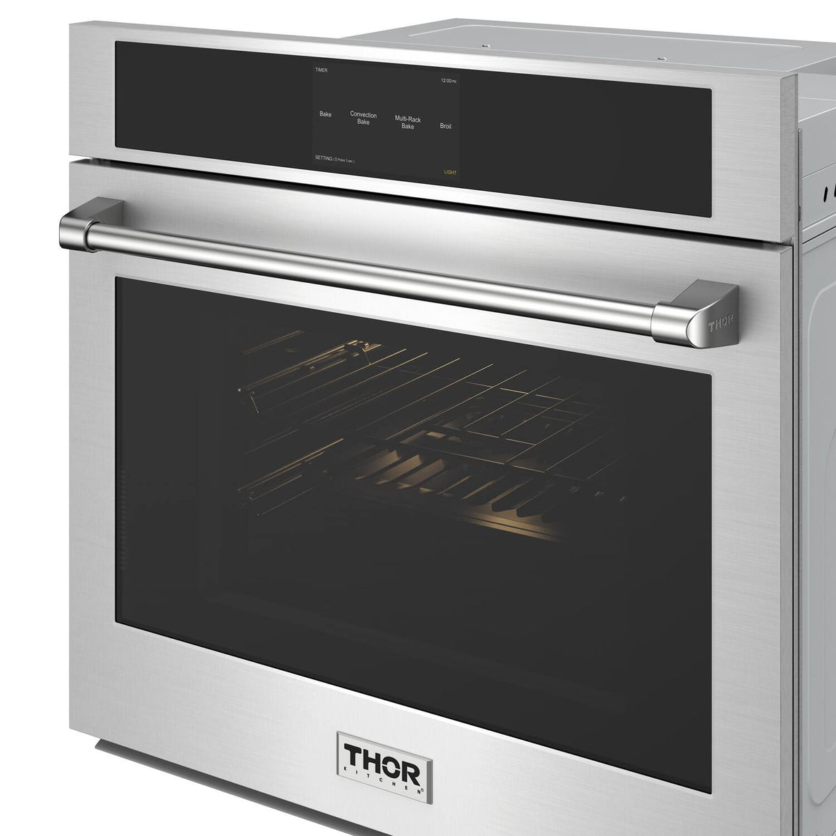 Thor Kitchen - 30 Inch Built-In Electric Single Wall Oven with Air Fry - Stainless Steel