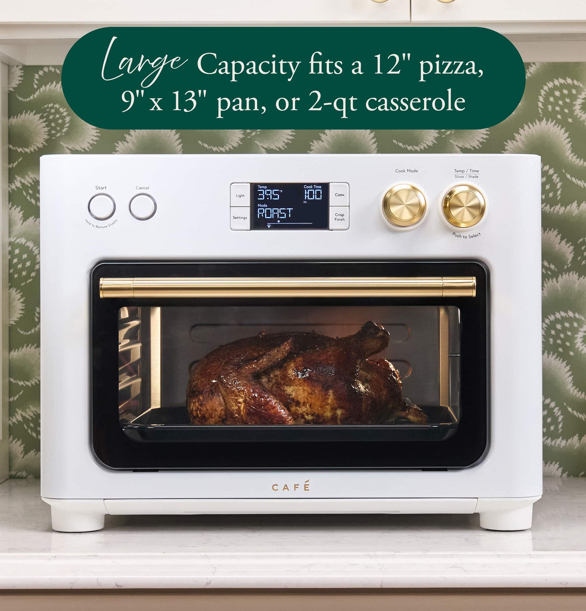 Café - Couture Toaster Oven with Air Fry - Matte White