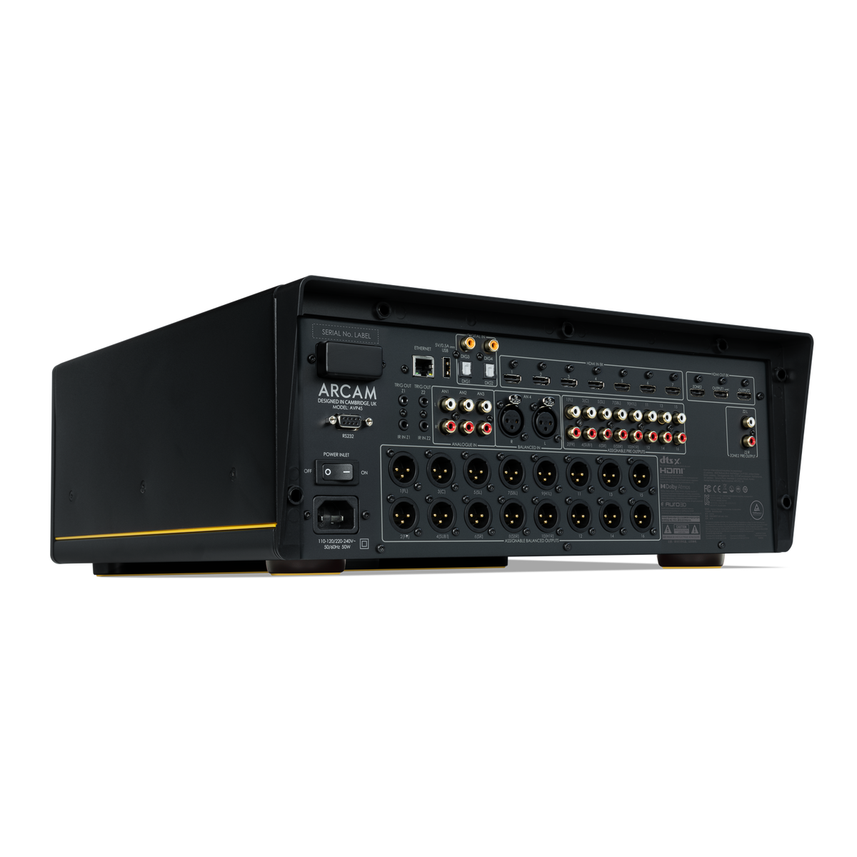 Arcam - AVP45 20-ch. AV Processor - Black