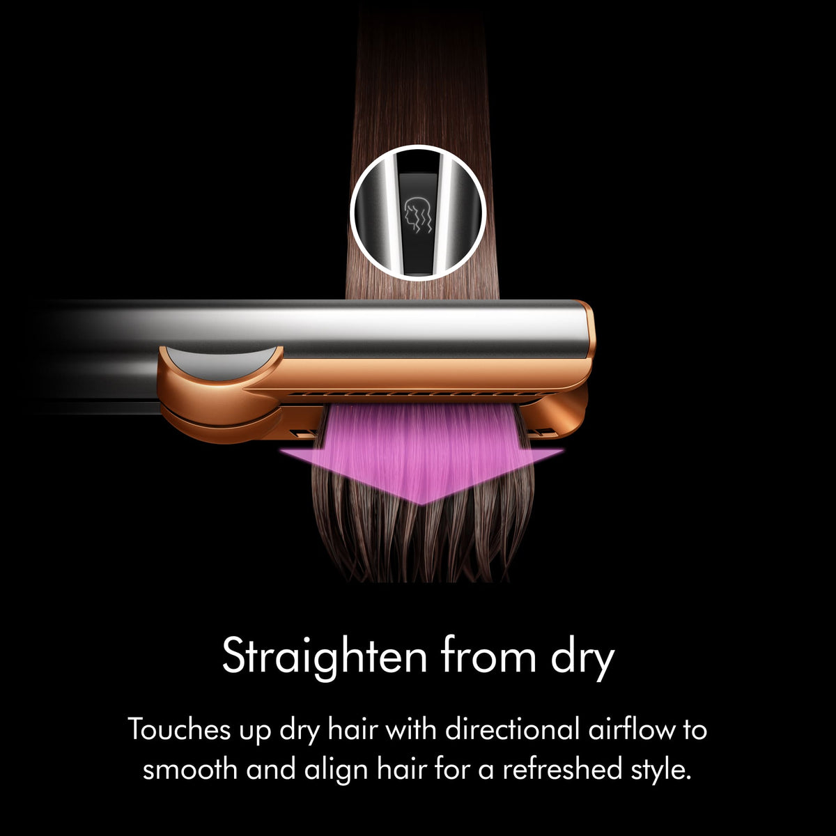 Dyson - Airstrait Straightener - Ceramic Pink/Rose Gold