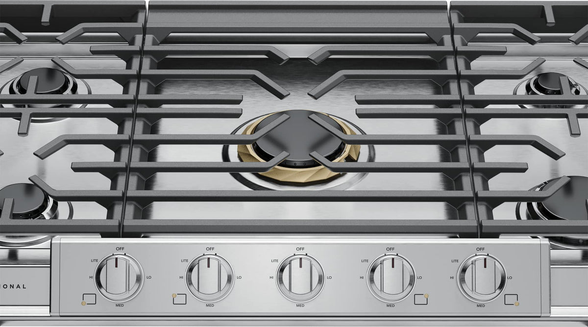 Frigidaire - 36" Gas Cooktop - Stainless Steel