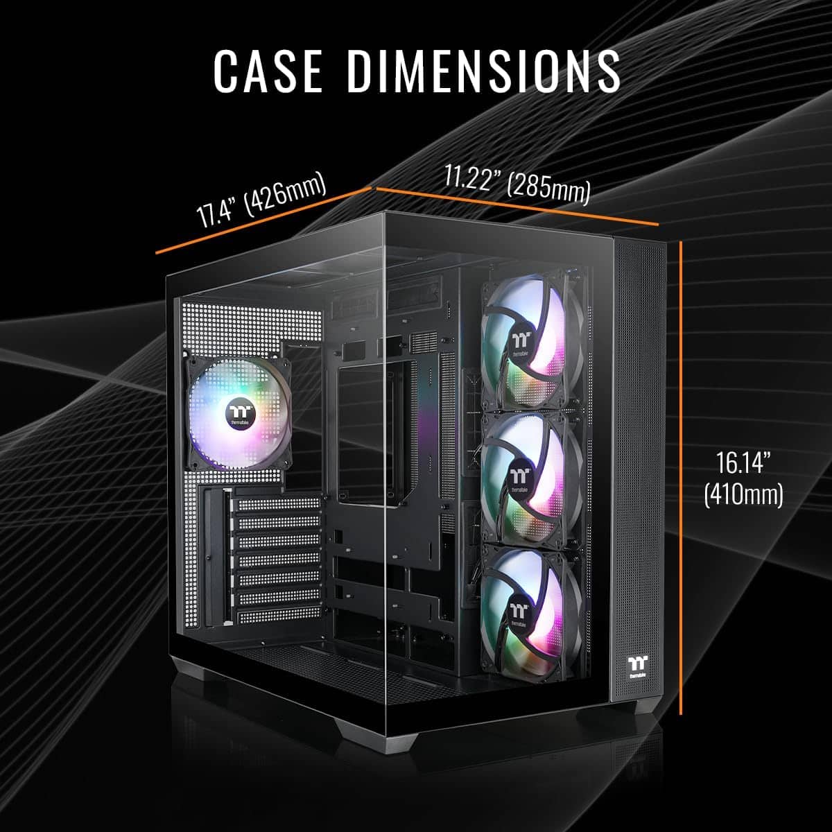 Thermaltake - View u2770-380 - Black
