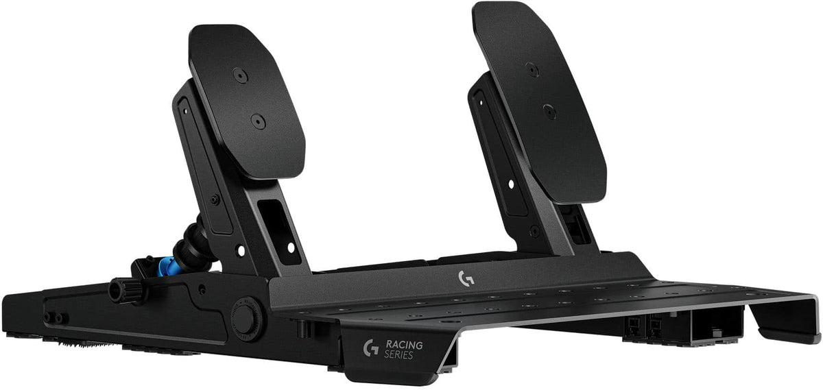 Logitech - RS Pedals Sim Racing Pedals with 75 kg Load Cell Brake and Adjustable Pedal Positions - Black