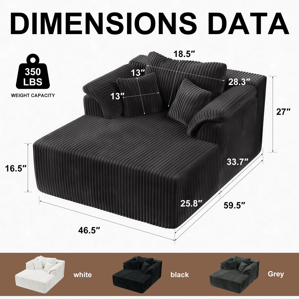 Diván, sofá cama profundo para sala de estar