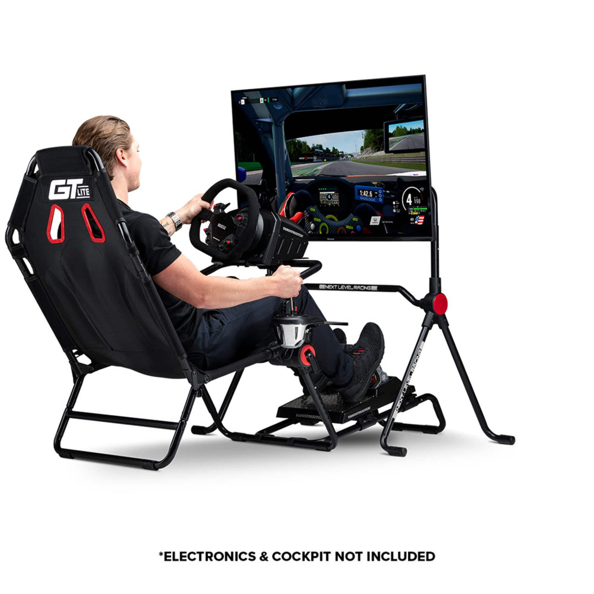 Next Level Racing - Lite Free Standing Monitor Stand - Black