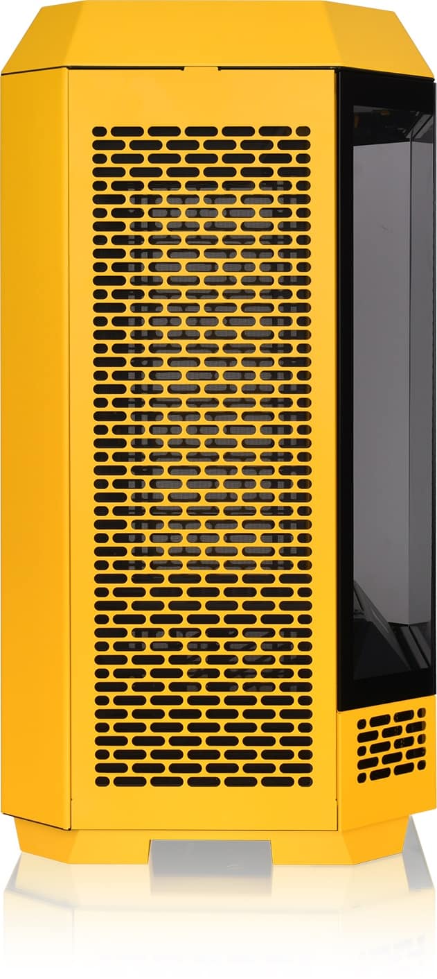Thermaltake - The Tower 300 Micro ATX PC Case - Bumblebee Yellow