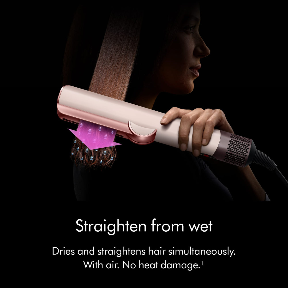 Dyson - Limited Edition Airstrait Straightener - Plum/Copper