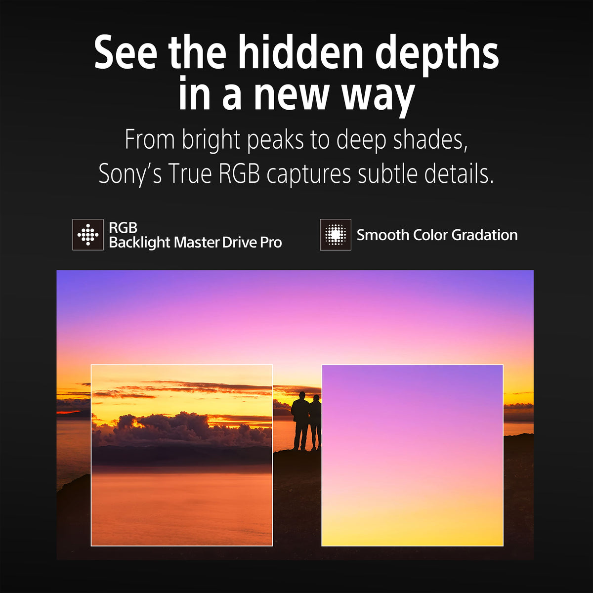 Sony - 50" Class BRAVIA 7 II True RGB 4K HDR Google TV with Gemini