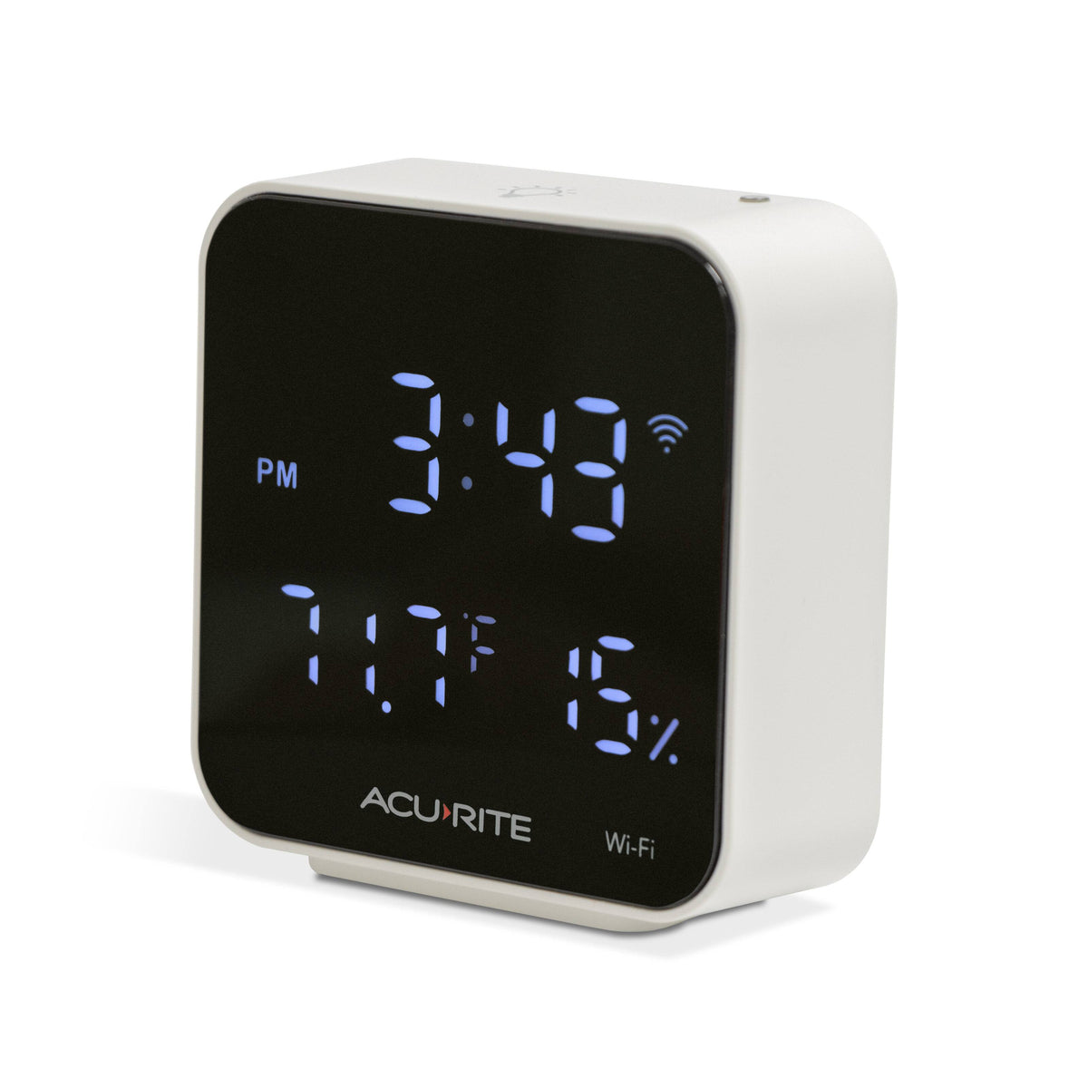 AcuRite - Smart WiFi Indoor Thermometer & Hygrometer with App for Infrared Control & Remote Monitoring - Black