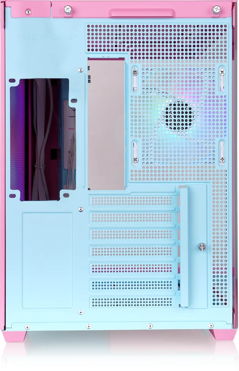 Thermaltake - View 380 TG ARGB ATX Mid-Tower PC Case - Bubble Pink