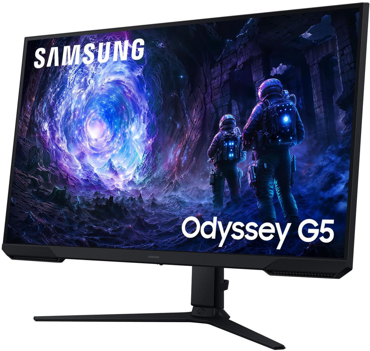 Samsung - 32" Odyssey G51F QHD 180Hz 1ms AMD FreeSync Gaming Monitor with HDR10 (DisplayPort, HDMI) - Black