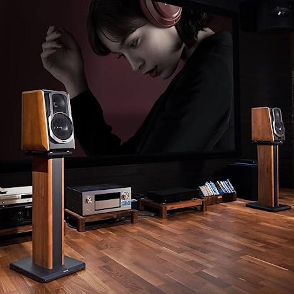 Speaker Stand for Edifier S3000Pro Speaker (Pair) - Brown