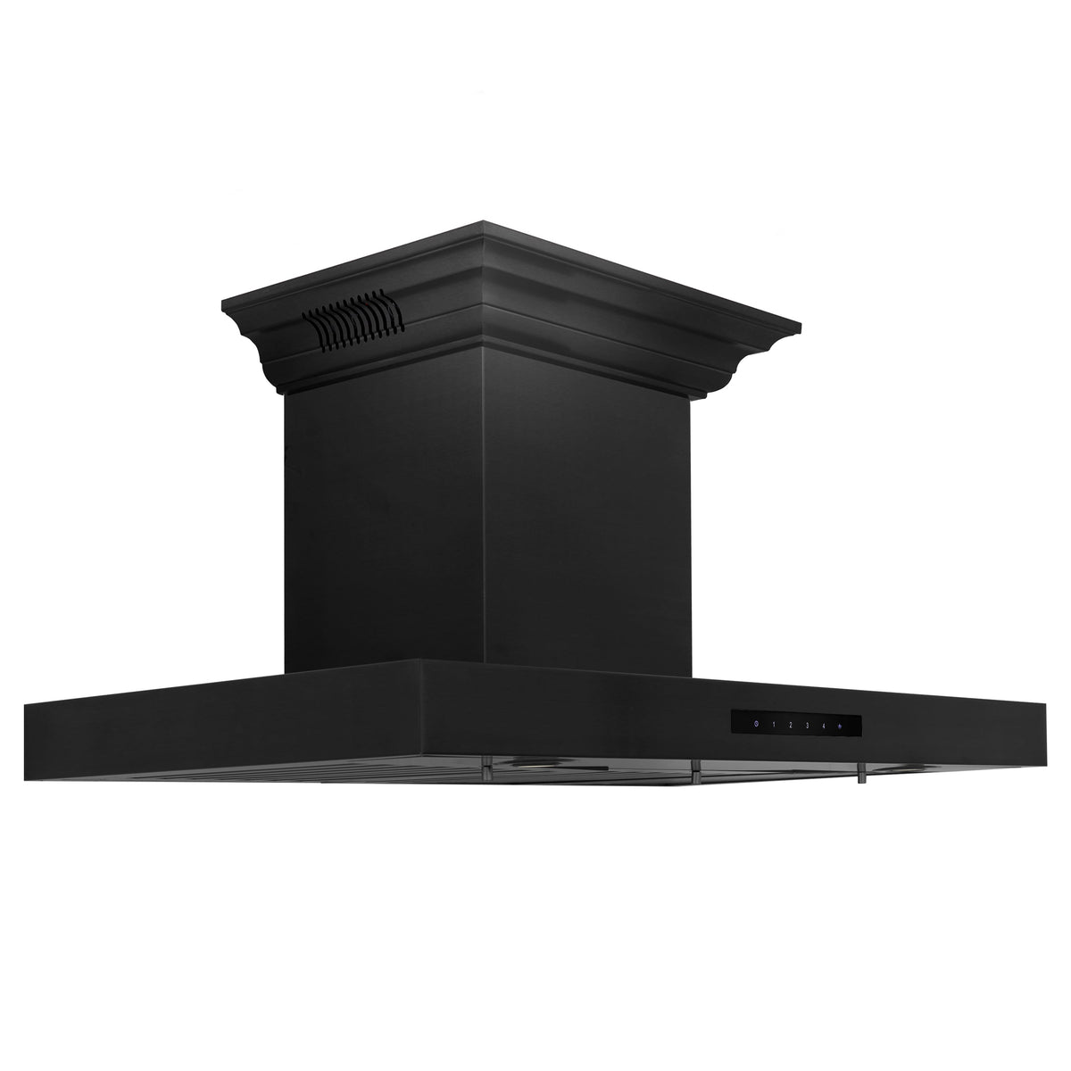ZLINE - 36 inches - Externally Vented - Wall Range Hood - Black Stainless Steel