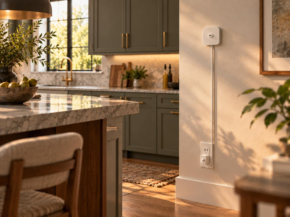 Schneider Electric - USB-C for Apple HomeView (Wall Mounted) - White