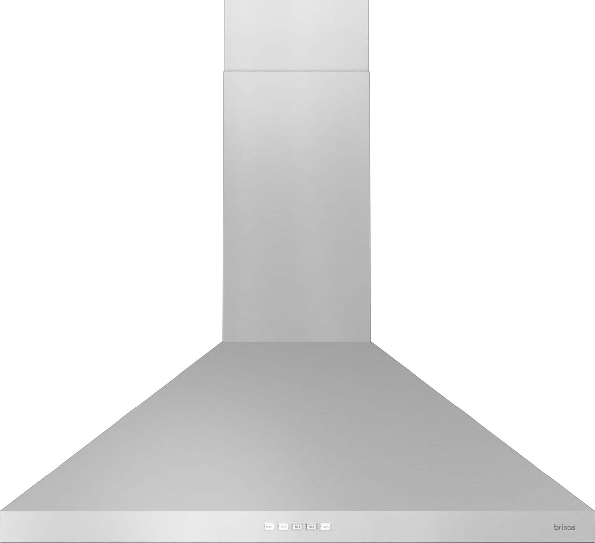 Zephyr Brisas - 30 inches - Convertible - Wall Range Hood - Stainless Steel/Glass