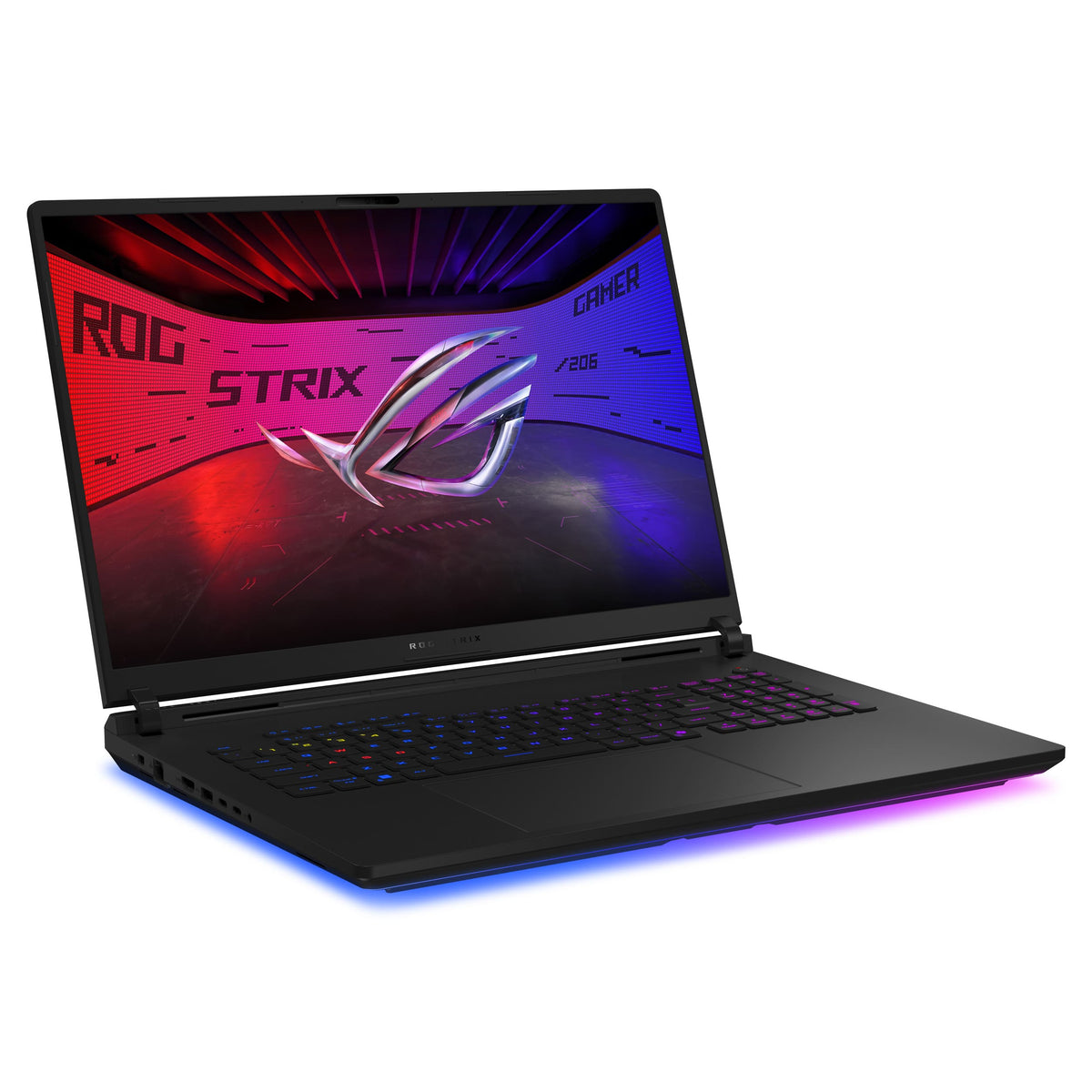 ASUS - ROG Strix SCAR 18 18" 4K 240Hz Gaming Laptop - Intel Core Ultra 9 HX Plus - 32GB RAM - NVIDIA GeForce RTX 5080 - 1TB SSD - Off Black