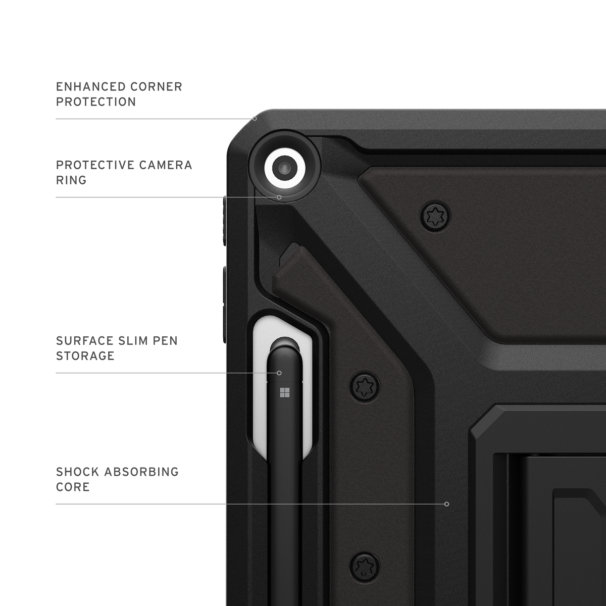 UAG - Metropolis SE Series Case for Microsoft Surface Pro 12" - Black